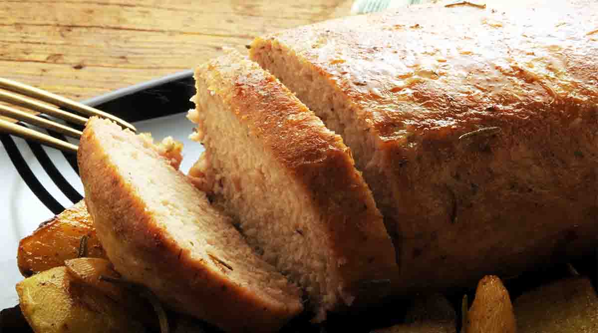 Polpettone di patate e tonno