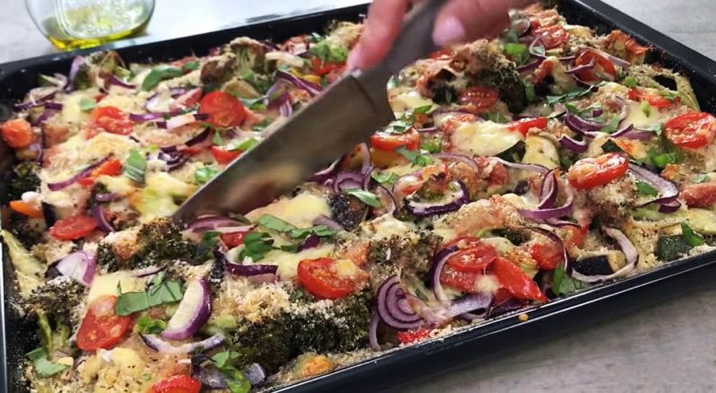 Le verdure gratinate al forno, le avete mai provate così? Hanno solo 180 Kcal!