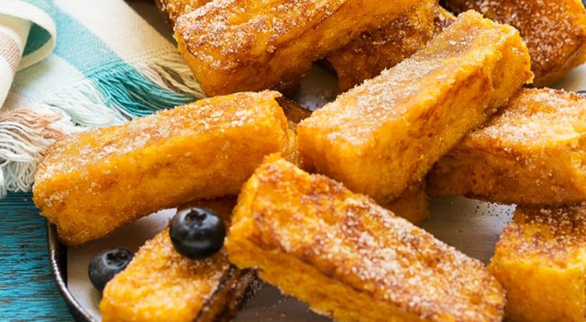 Bastoncini di zucca al forno