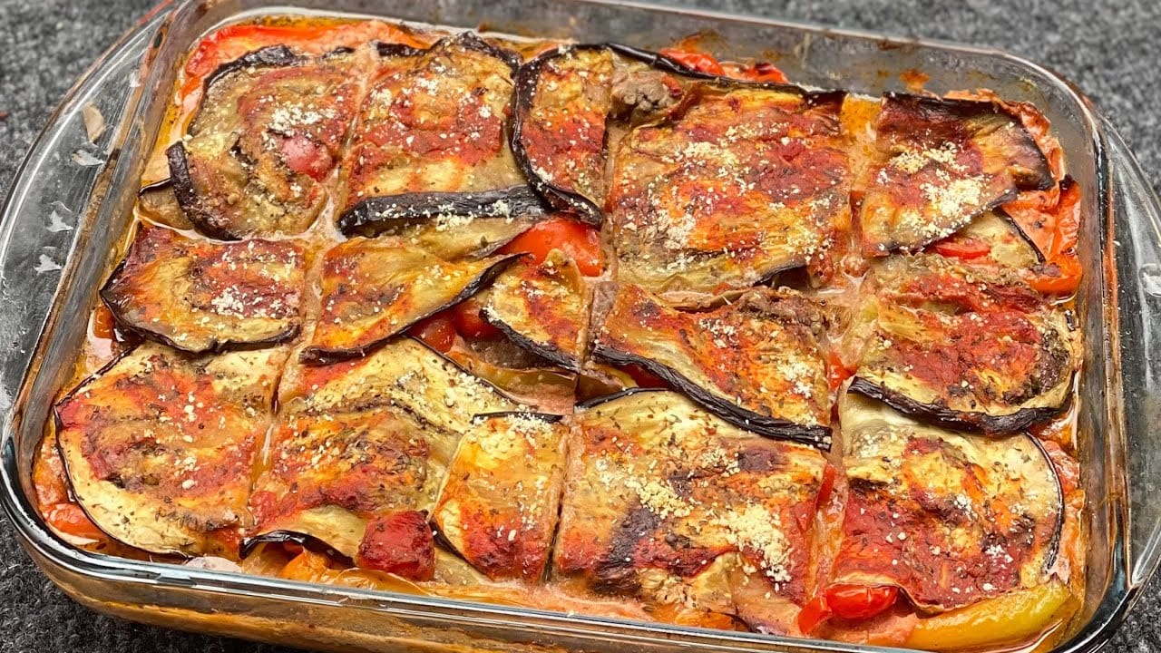 Parmigiana di melanzane e verdure