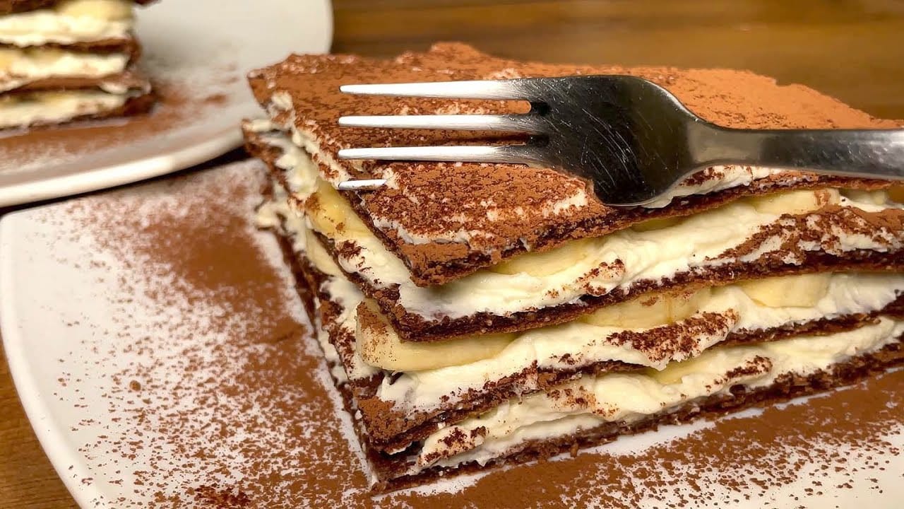 Torta al cioccolato e crema
