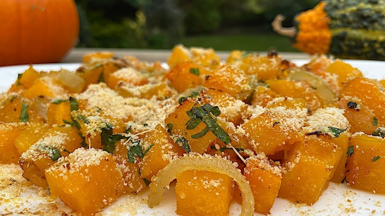 Zucca in padella