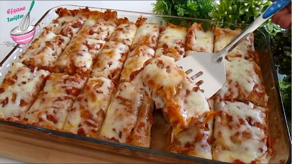 Lasagna al forno? No, ma è ugualmente saporita e molto più dietetica. Solo 250 Kcal!