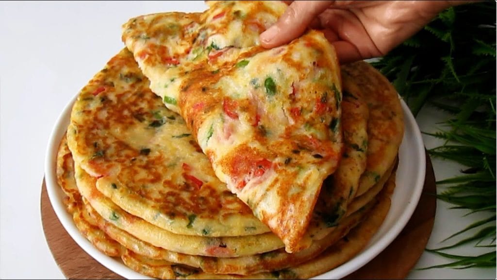 Avete mai provate a fare delle crepes di verdure? Le farete tutti i giorni!