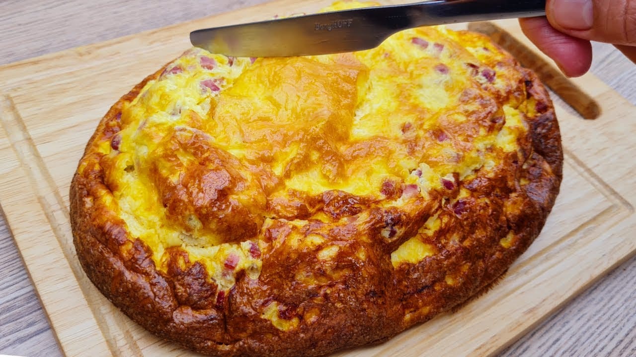Frittata al formaggio al forno