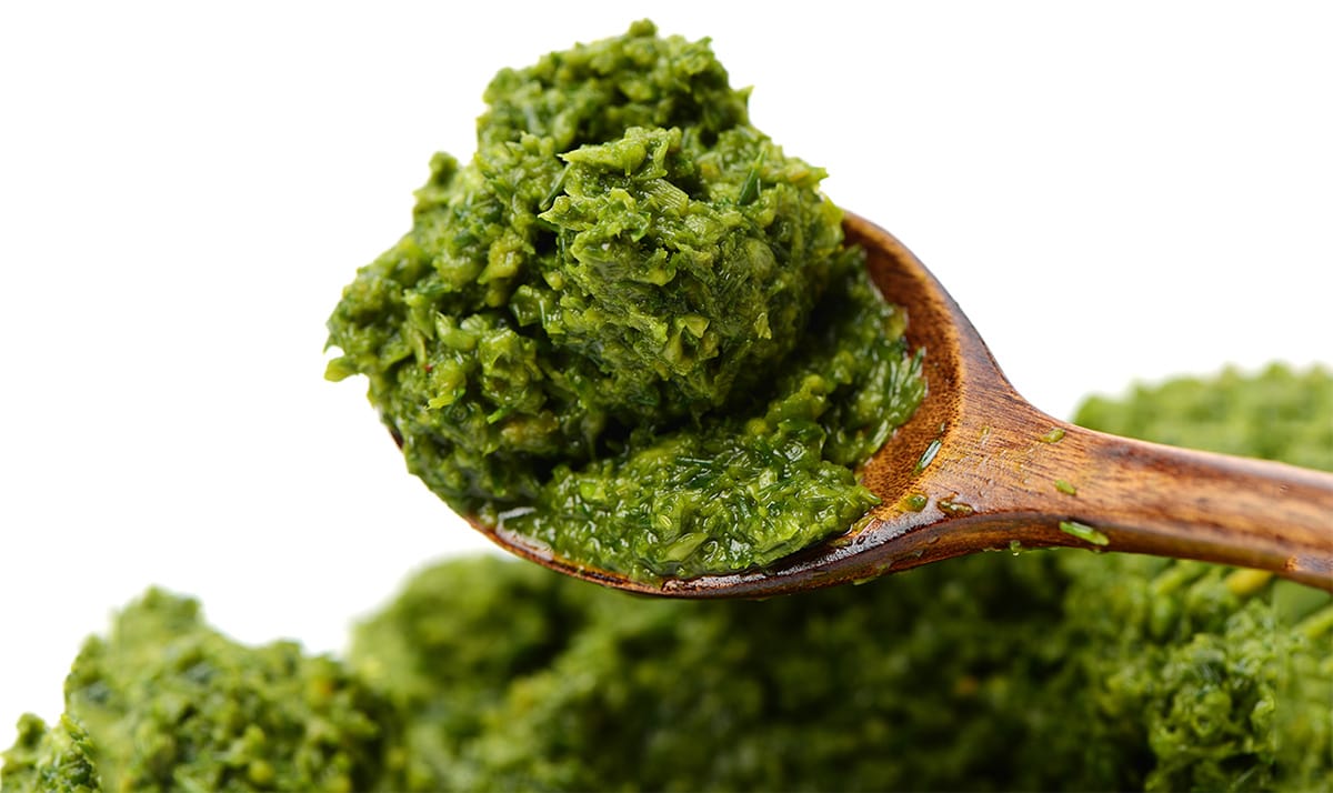 Pesto di broccoli e noci