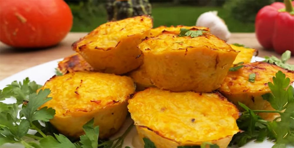 Tortini di zucca, come farli soffici e deliziosi, ma anche dietetici. Solo 95 Kcal!