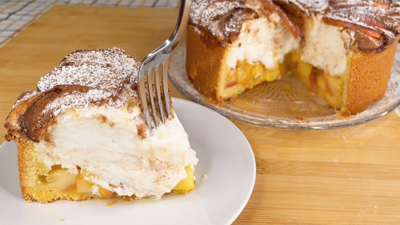 Torta di mele e yogurt