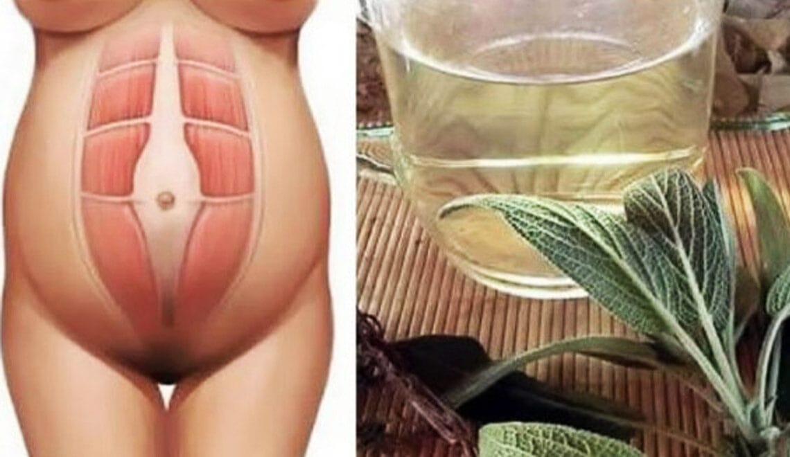 Tisana alla salvia per sgonfiare la pancia