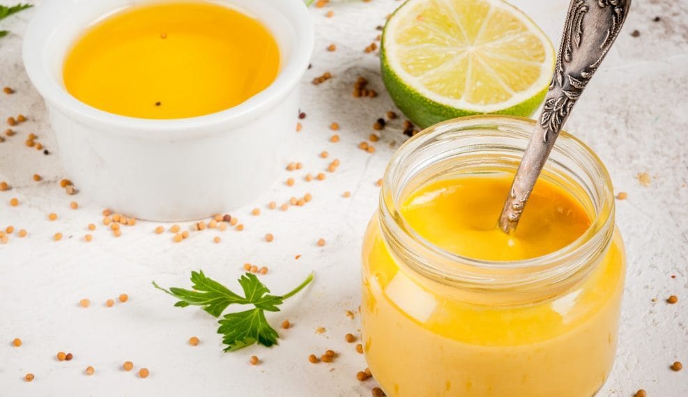 Maionese all'aglio e curcuma