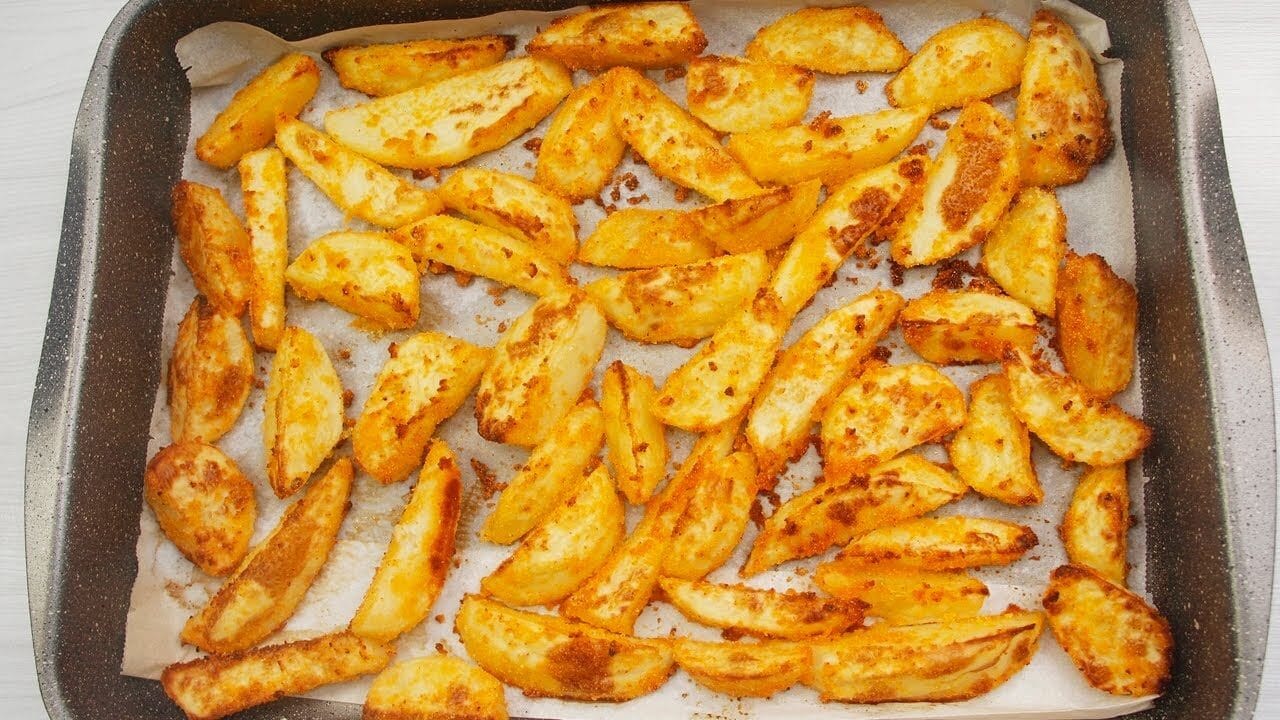 Patate croccanti al forno speziate
