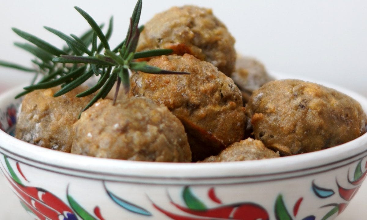 Polpette ai funghi senza carne