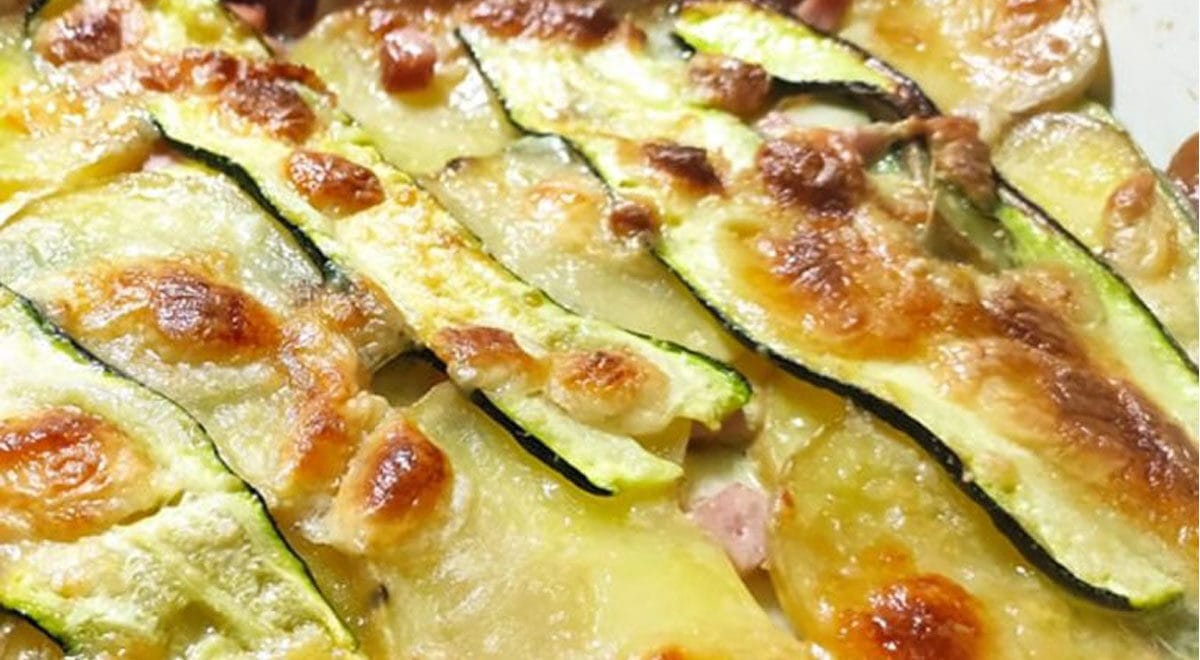Contorno di zucchine e patate