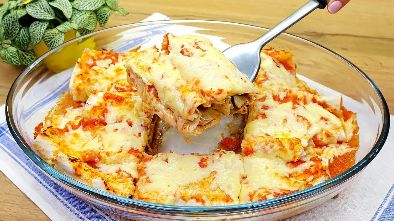 Involtini ai funghi