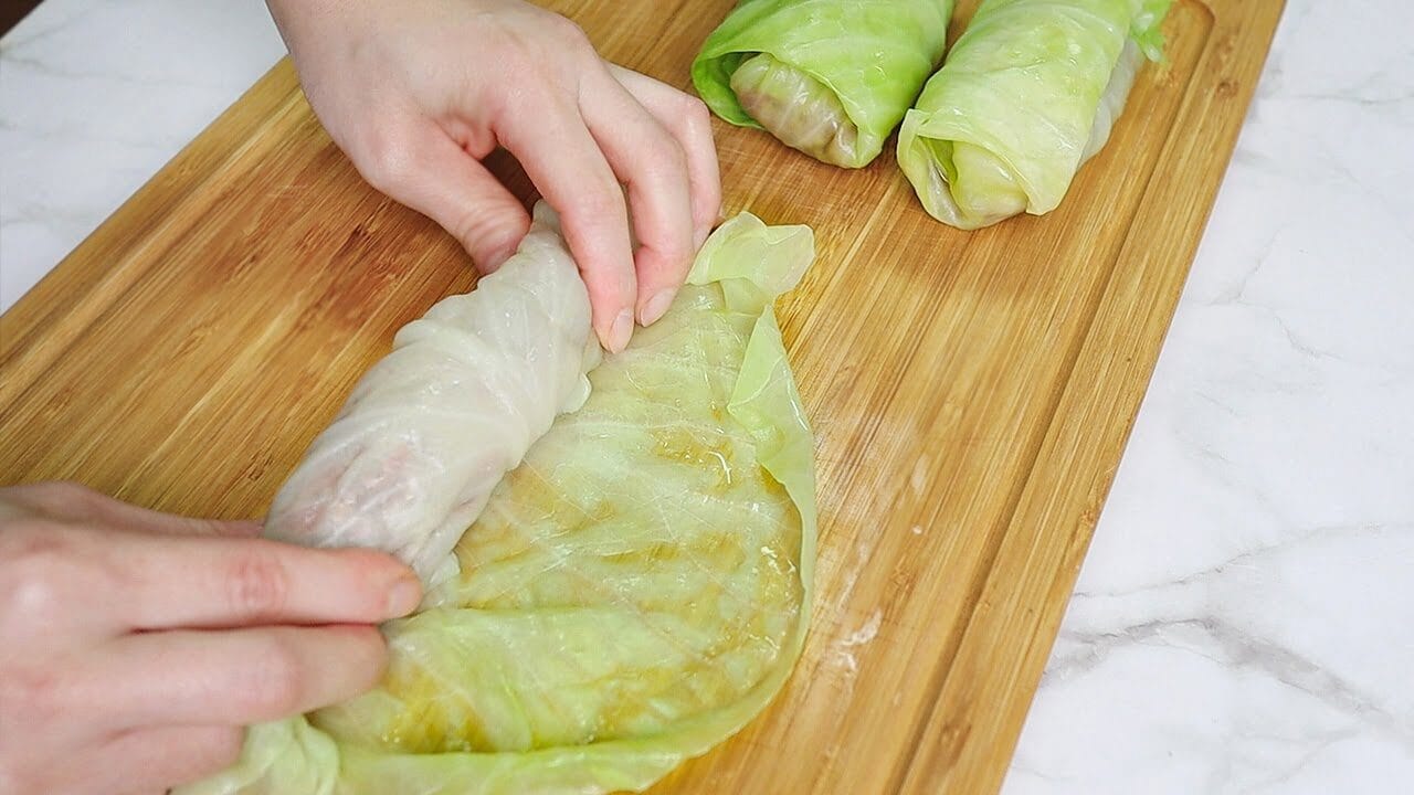 Involtini di cavolo ripieni