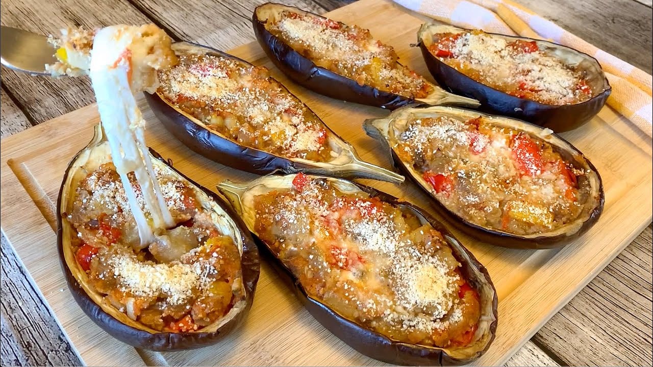 Melanzane ripiene al forno