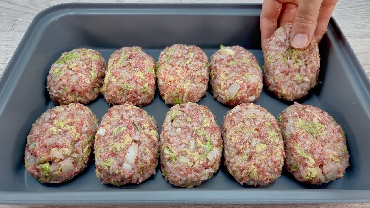 Polpette macinato e verdure