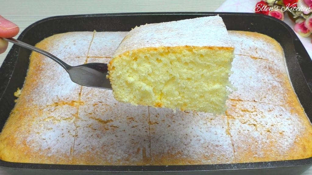 Torta al latte caldo, l’impasto per averla alta e più buona di quella alle mele. Solo 180 Kcal!