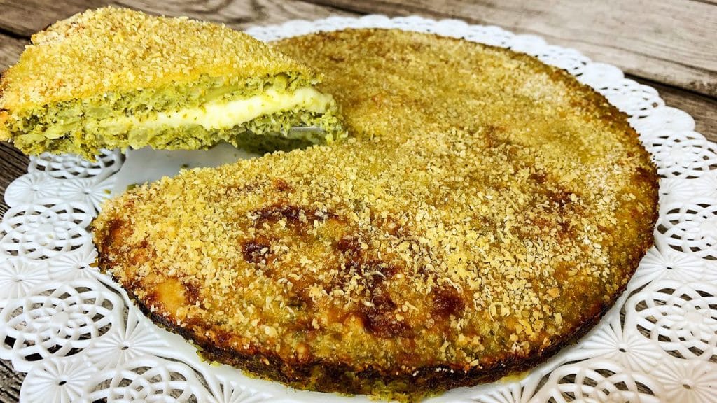 Gateau di broccoli, ancora meglio di quello alle patate; ed è super dietetico. Solo 150 Kcal!