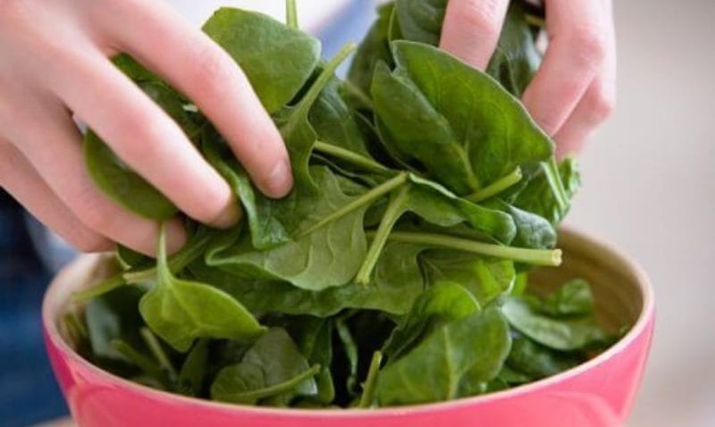 La dieta degli spinaci