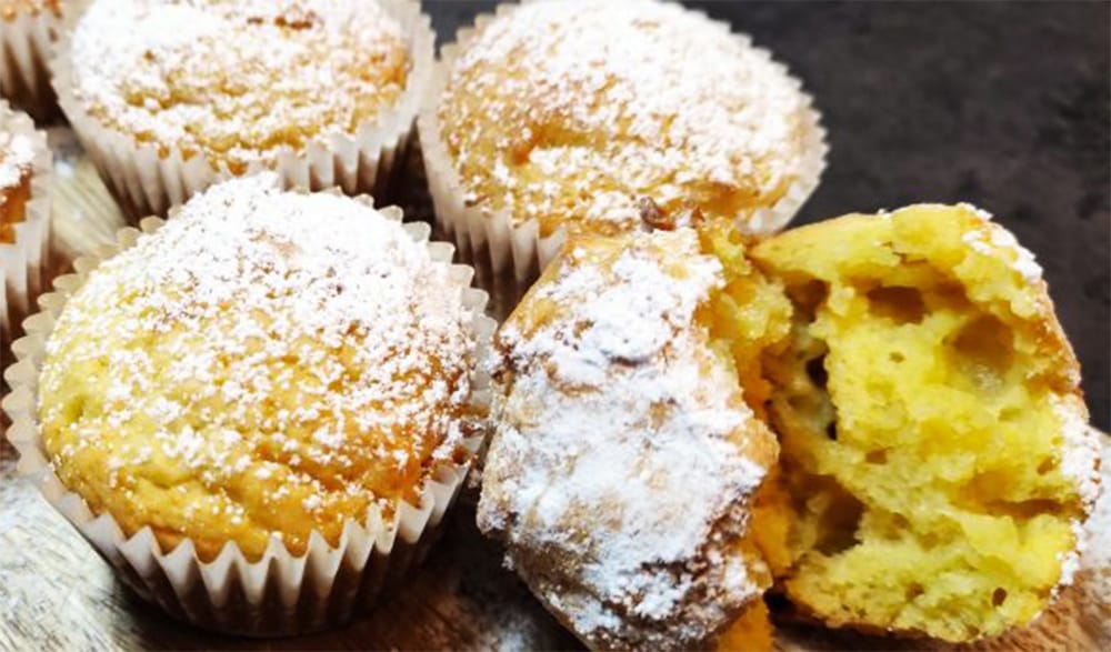 Muffin alla ricotta dolci