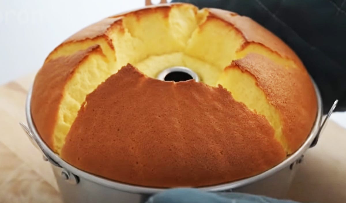 Torta chiffon al burro