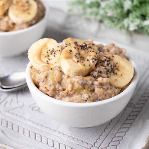 Colazione avena e semi di chia