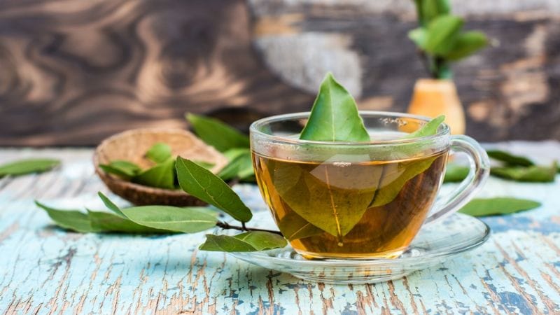 Tè di alloro e limone