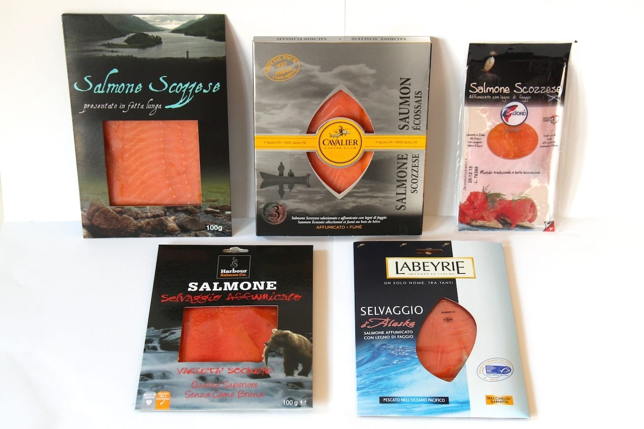 Salmone affumicato