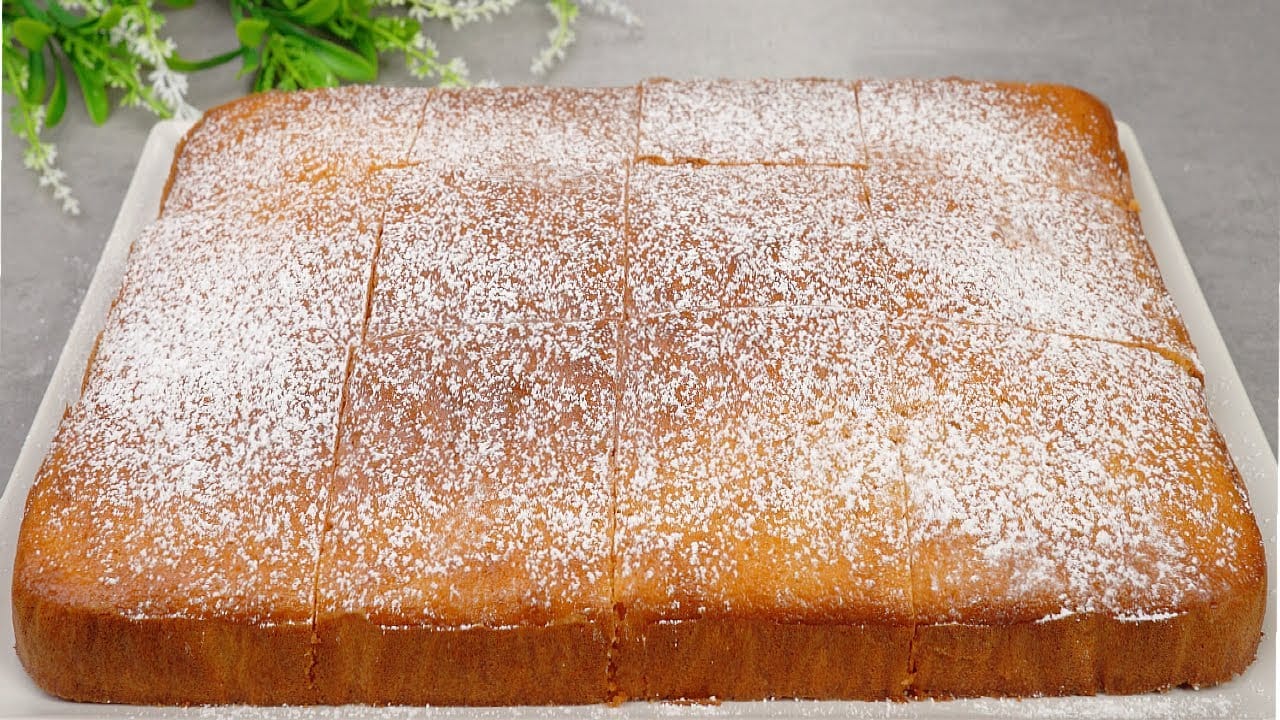 Torta al latte caldo