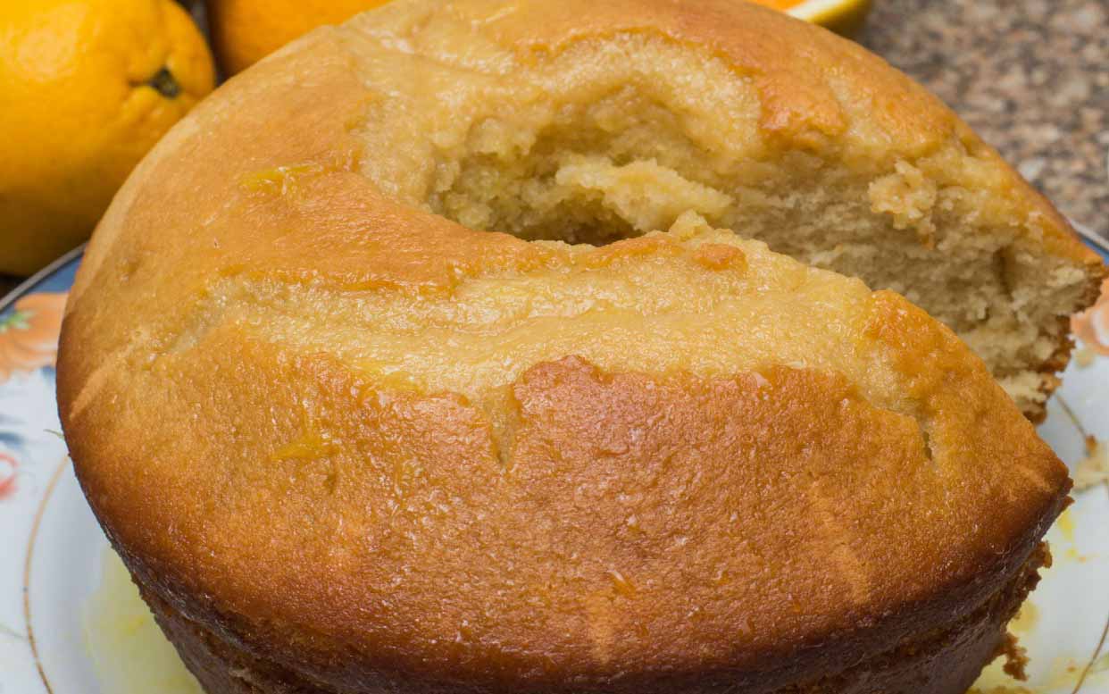 Torta all'arancia