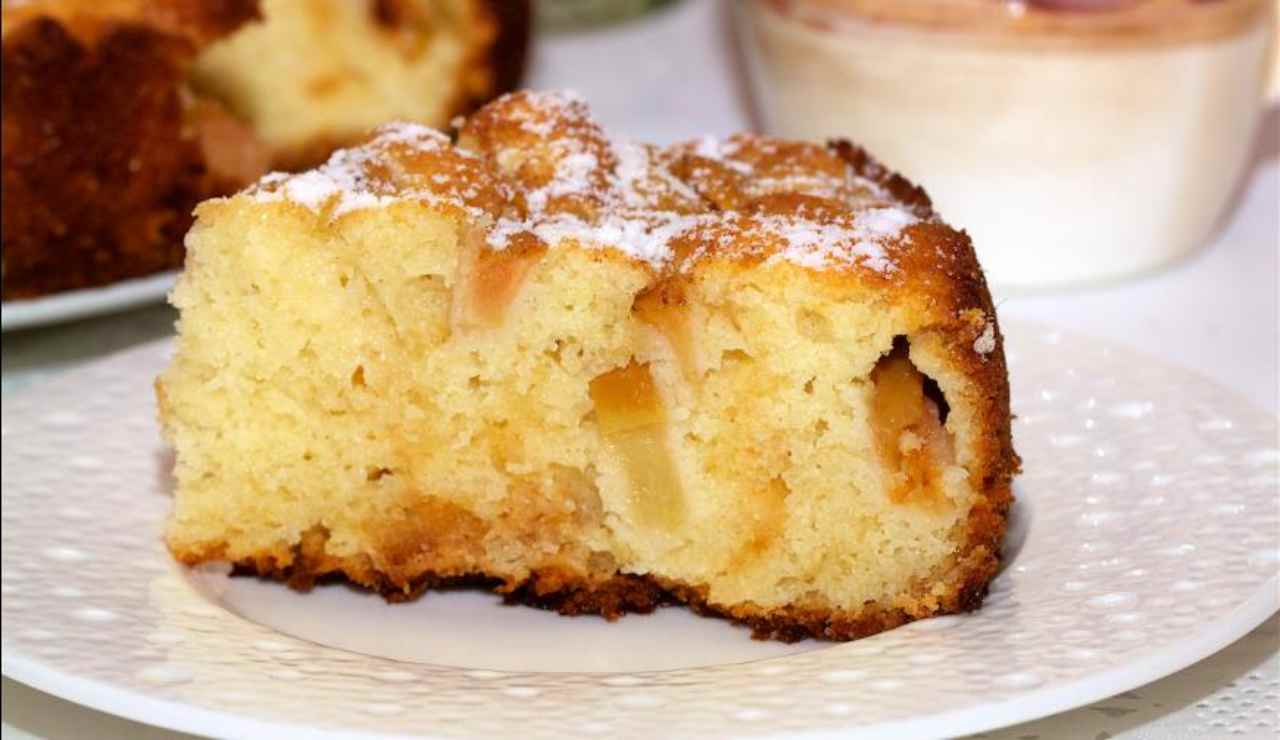 Torta philadelphia e mele