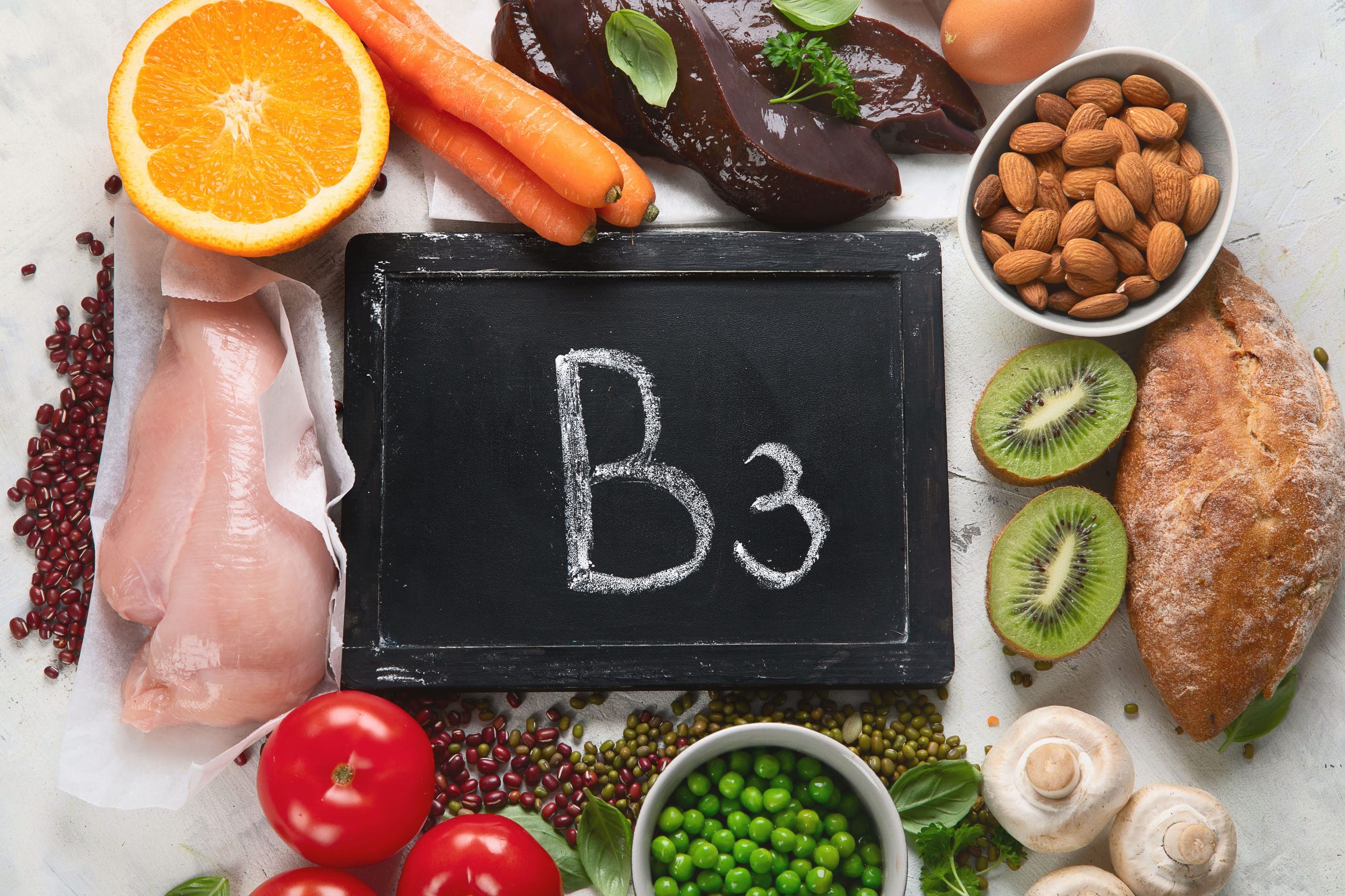 Vitamina B3, niacina: gli alimenti più ricchi