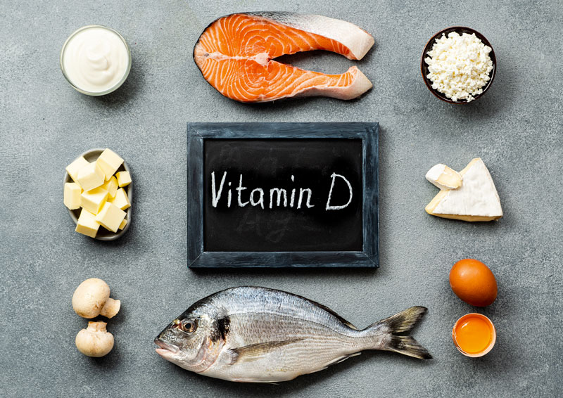 Vitamina D negli alimenti