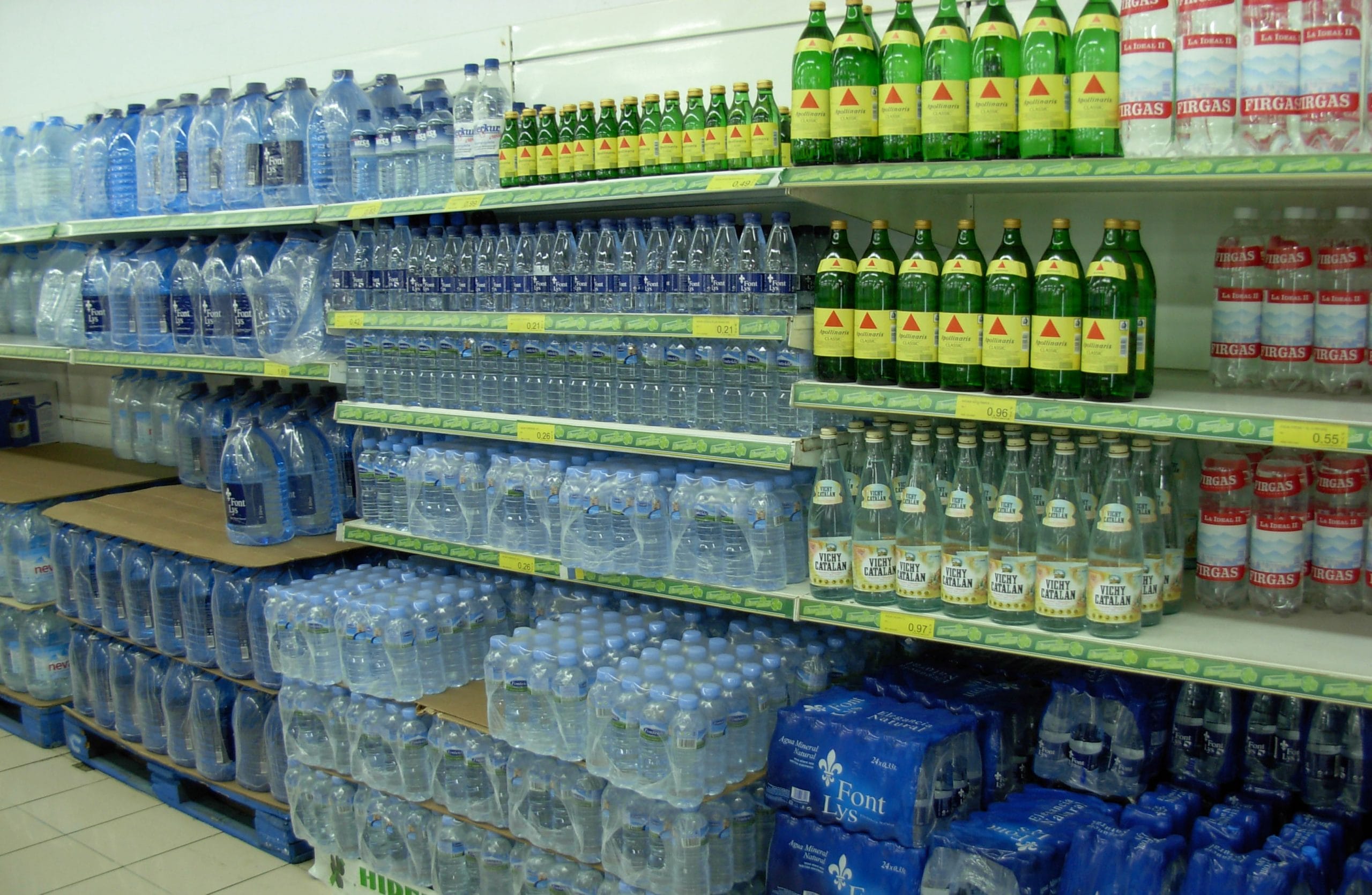 Acqua ritirata dai supermercati: ecco la marca e i lotti richiamati!