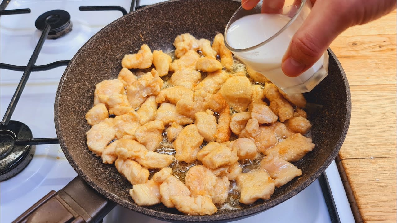 Filetto di pollo in padella