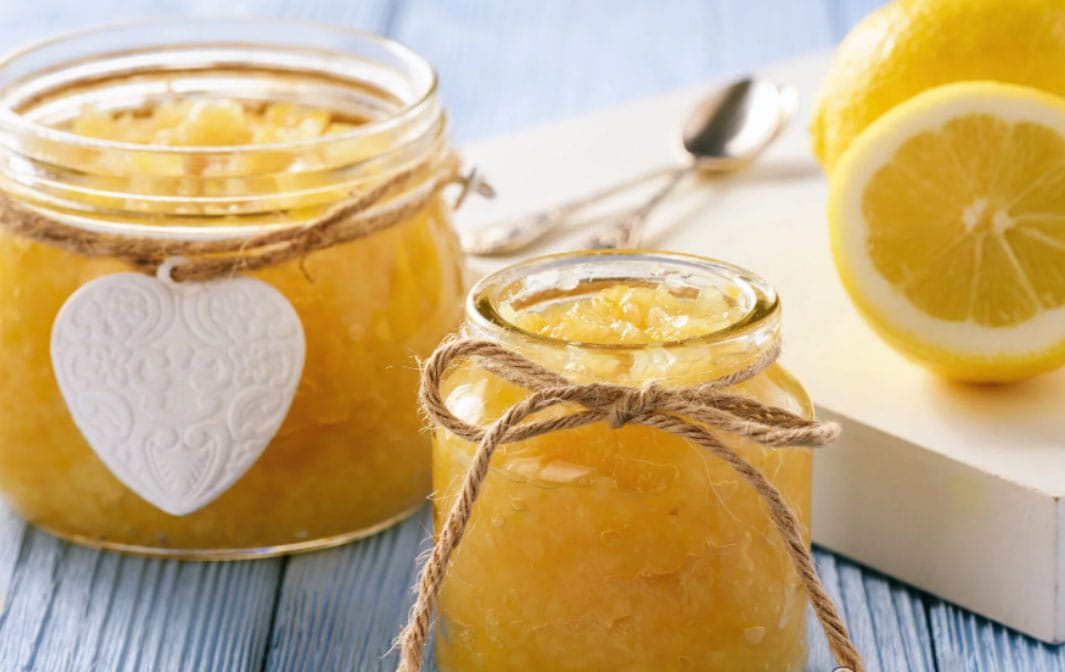 Marmellata di limone senza zucchero