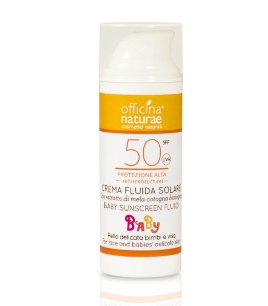 Crema solare SPF50 officina naturae