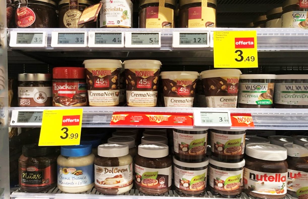 Crema spalmabile alla nocciola: se ne salva solo una (e non è la Nutella)