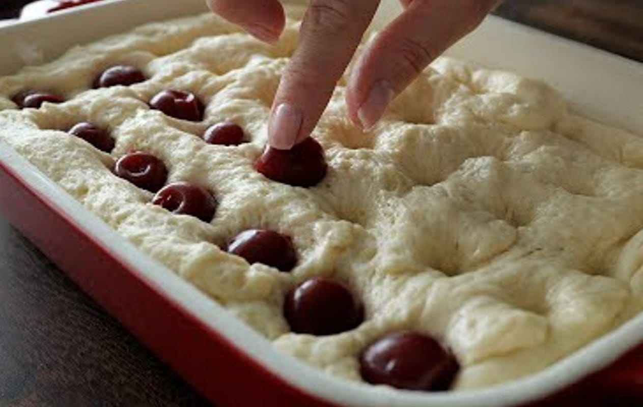 Crumble alle ciliegie