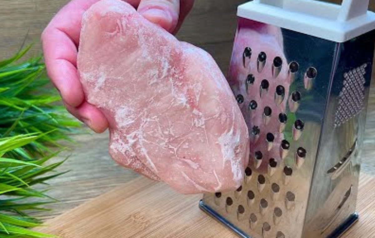 Petto di pollo congelato
