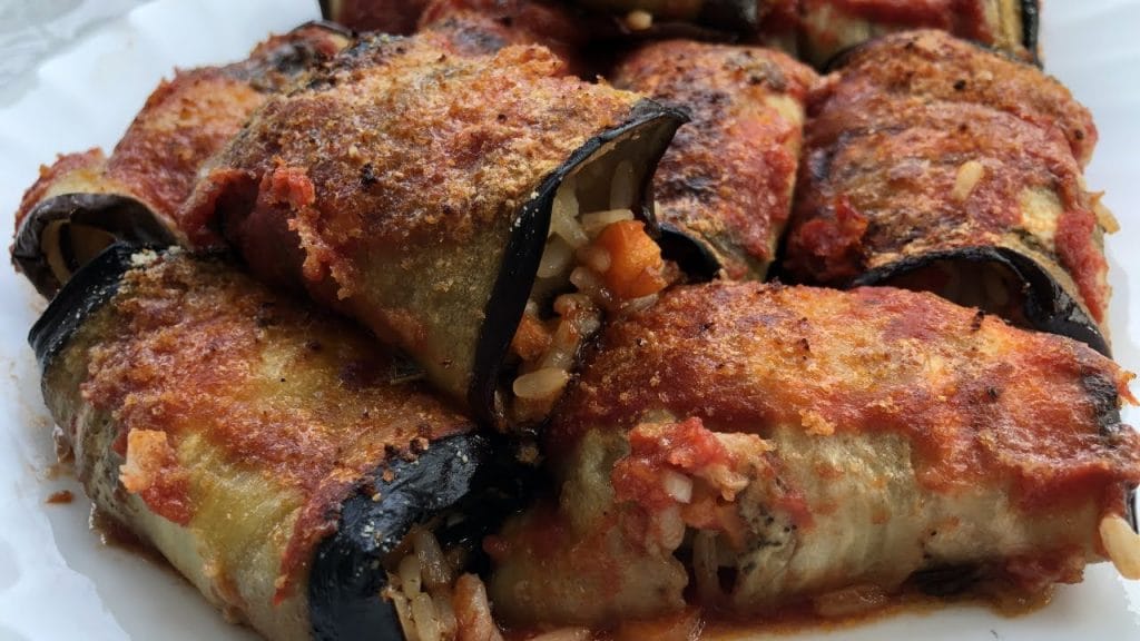 Cena senza carne! Prepara questi involtini di melanzane e riempili così, sono molto più buoni