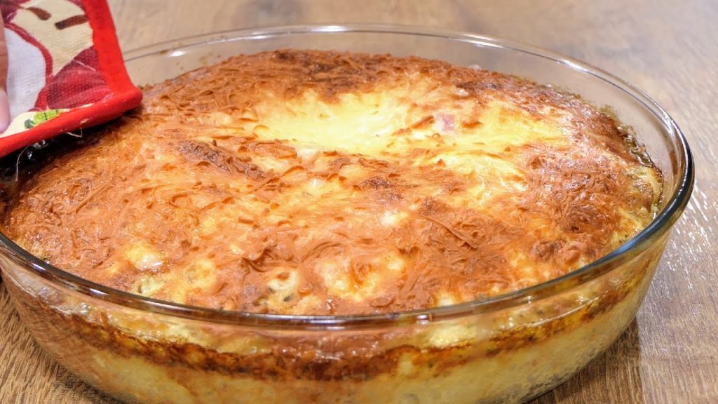 Pane vecchio, uova, formaggio e latte: questa ricetta me l’ha insegnata mia nonna. Solo 190 Kcal!