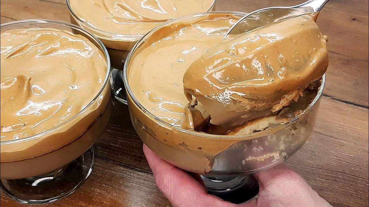 Dolce cremoso al caffé