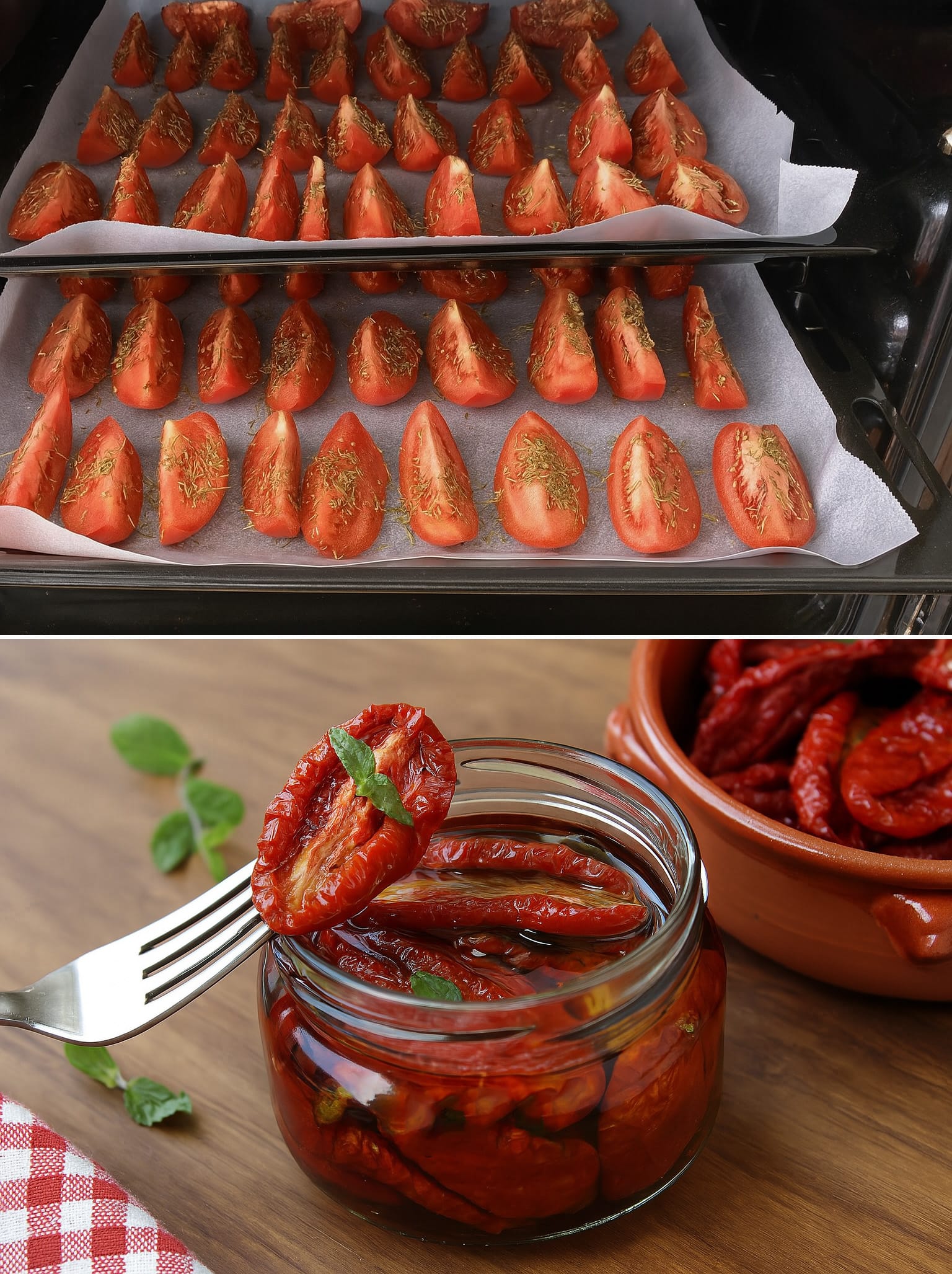 Pomodori secchi sottolio