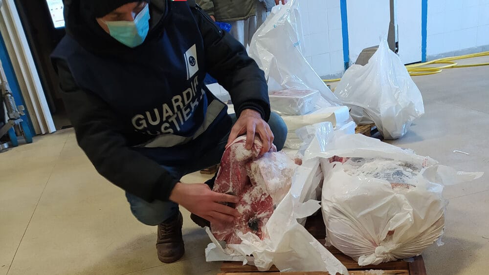 Cibo sequestrato
