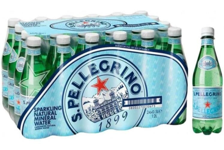 Acqua frizzante san pellegrino