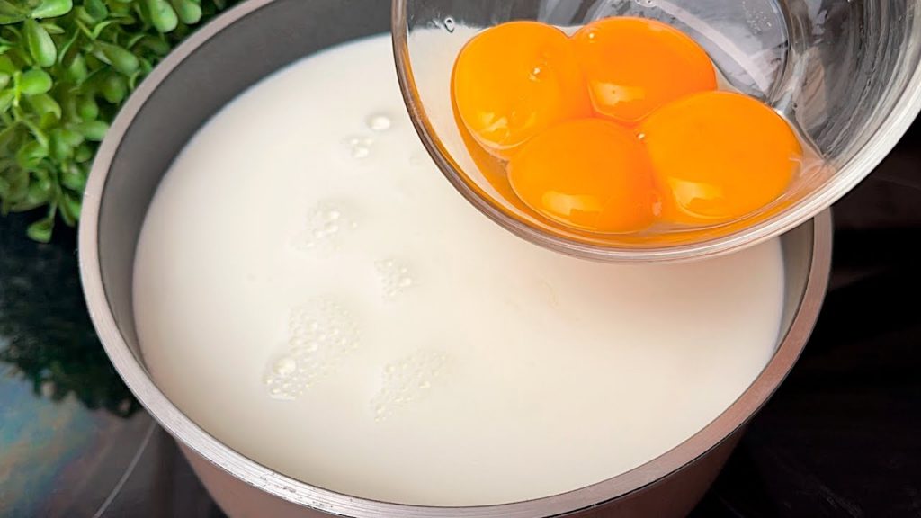 Latte, yogurt e uova: ecco cosa ci preparo | Non lo compro più al supermercato | Risparmio un sacco di soldi!