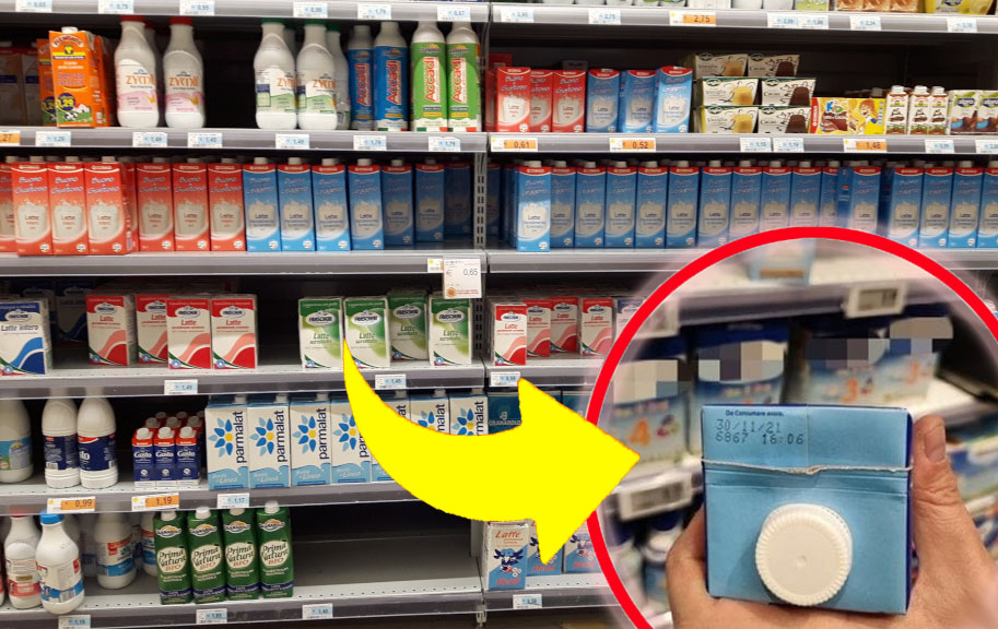 Beve del latte scaduto da 7 mesi, era venduto in un noto supermercato | Una bimba di 15 mesi finisce all’ospedale!