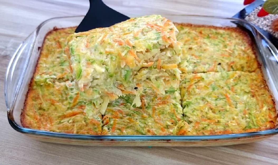 Sformato di zucchine, patate e carote